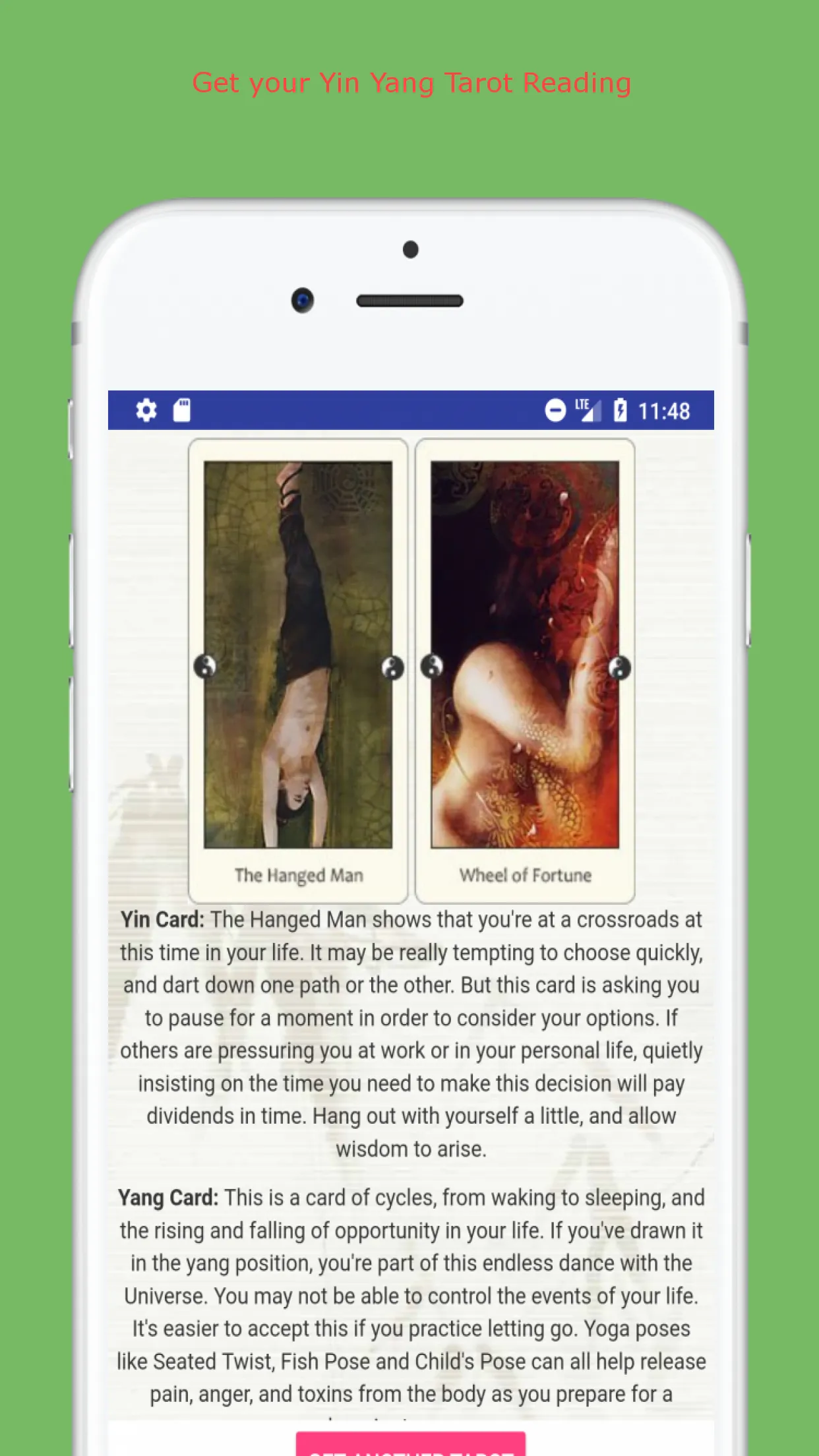 YIN YANG TAROT | Indus Appstore | Screenshot