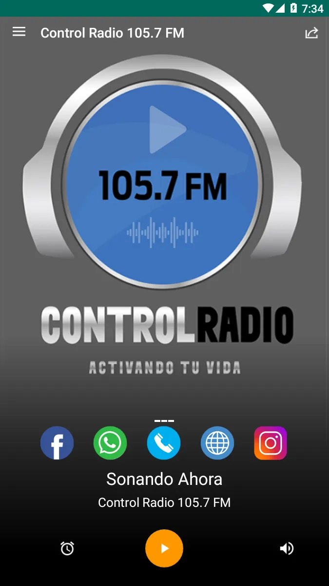 CONTROL RADIO 105.7 FM | Indus Appstore | Screenshot