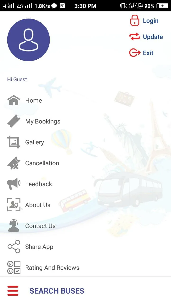 New Bharat Travels | Indus Appstore | Screenshot