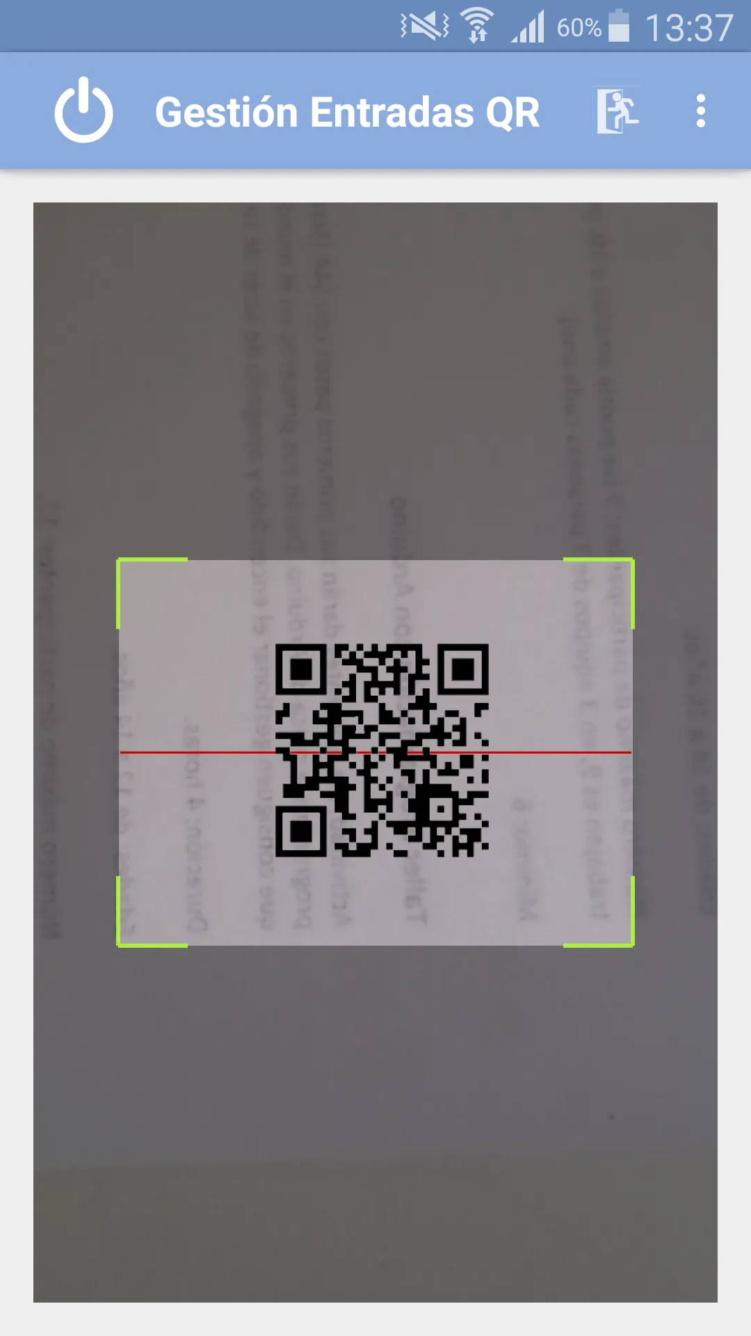 Gestión Entradas QR | Indus Appstore | Screenshot