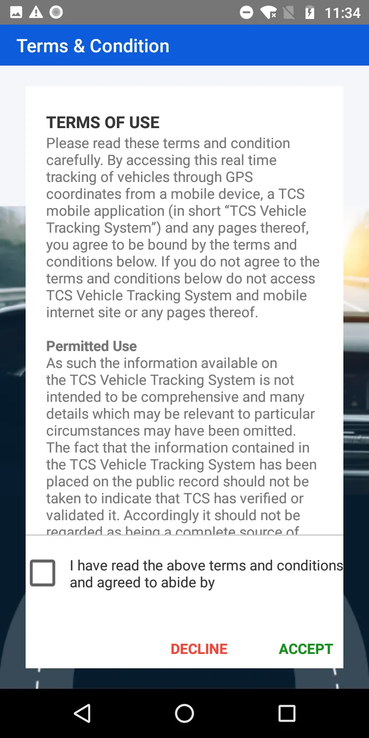 TCS Vehicle Tracking System | Indus Appstore | Screenshot