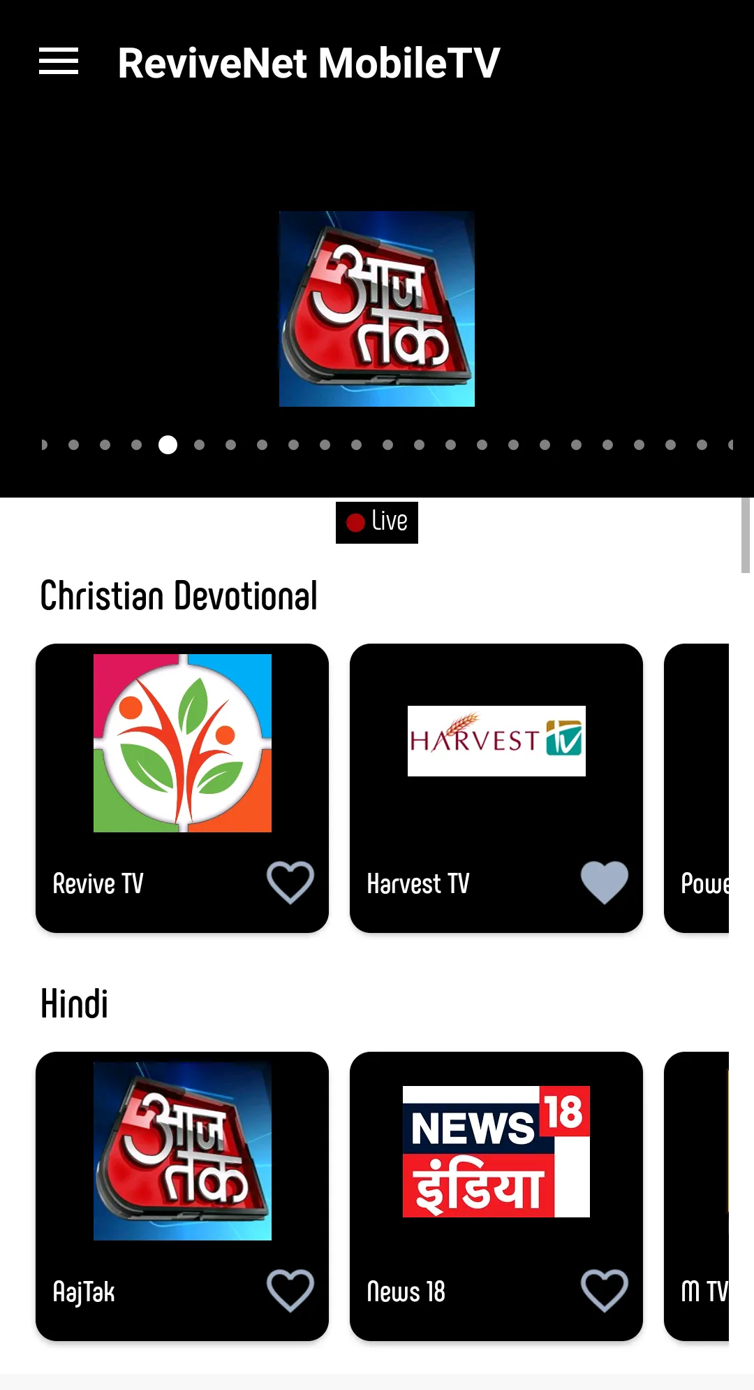 Revive Network | Indus Appstore | Screenshot