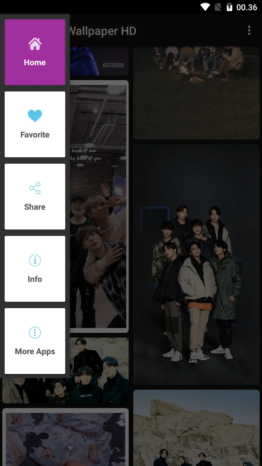 BTS wallpaper HD | Indus Appstore | Screenshot