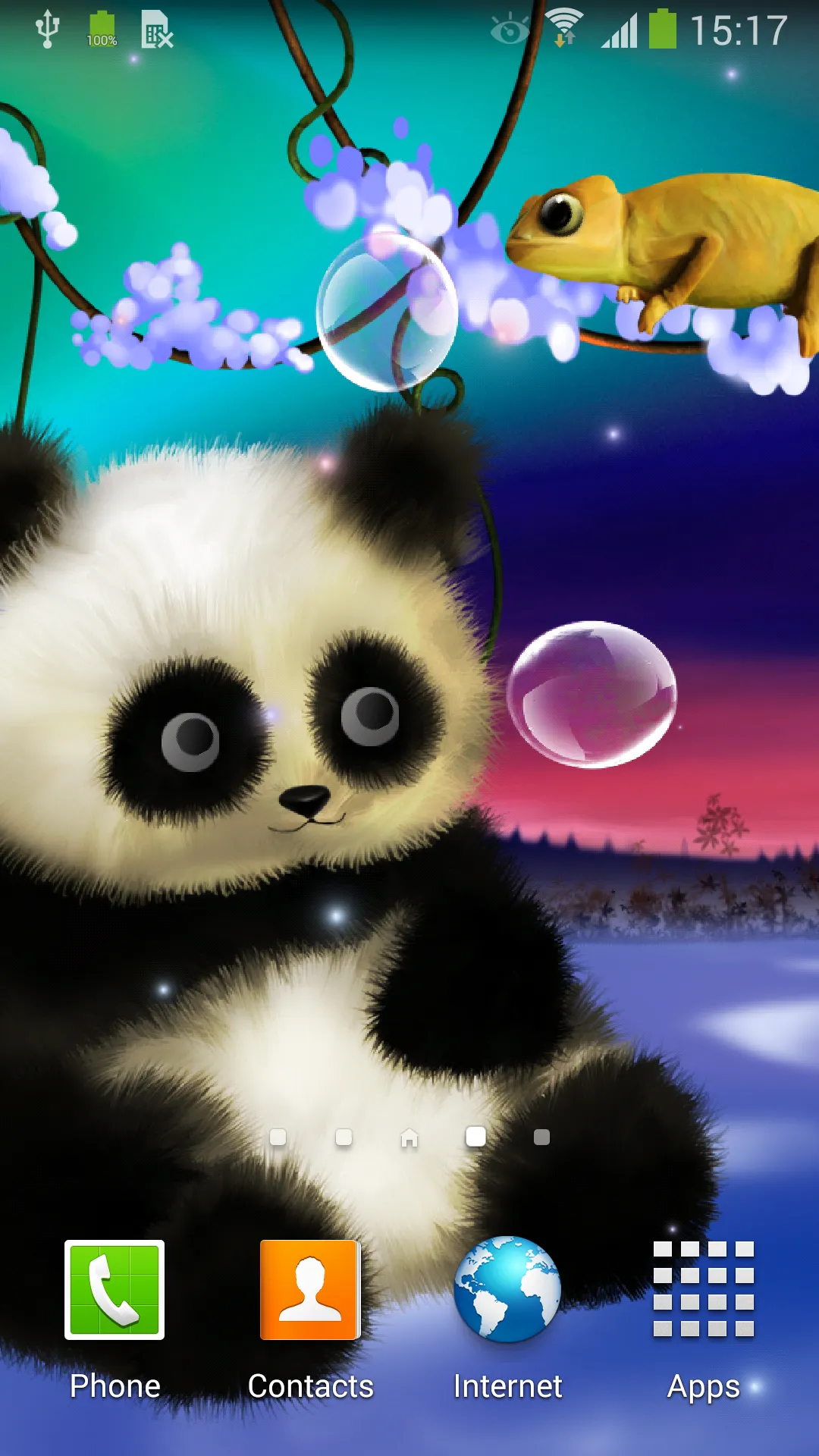 Panda Live Wallpaper | Indus Appstore | Screenshot