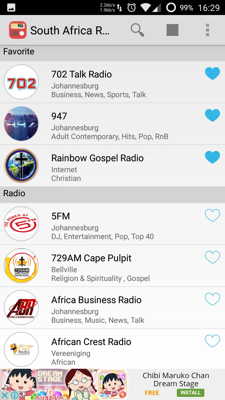 South Africa Radio | Indus Appstore | Screenshot