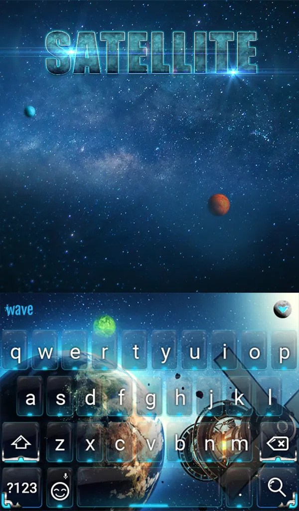 Satellite Keyboard & Wallpaper | Indus Appstore | Screenshot