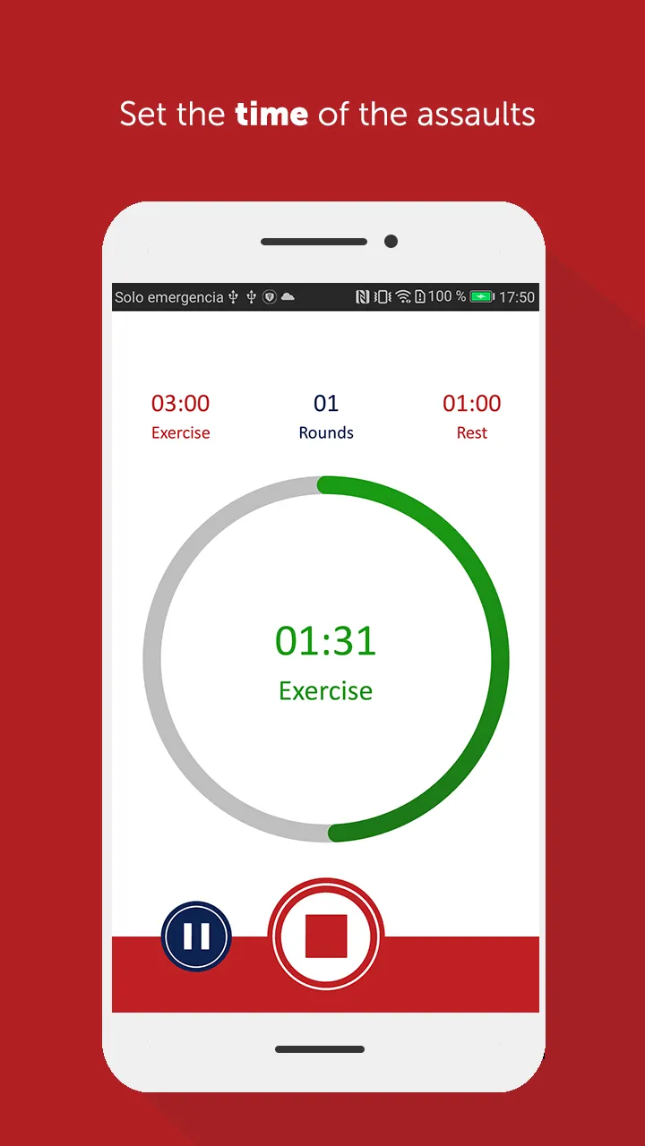 Muay Thai Interval Timer | Indus Appstore | Screenshot