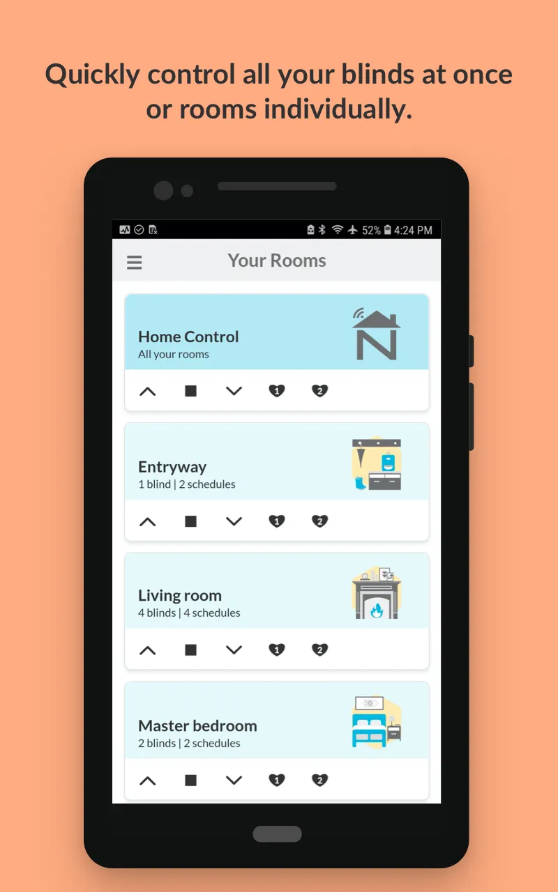 Neo Smart Blinds | Indus Appstore | Screenshot