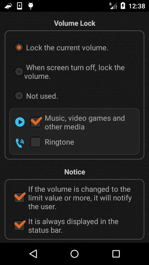 Volume Limiter, Volume Lock | Indus Appstore | Screenshot