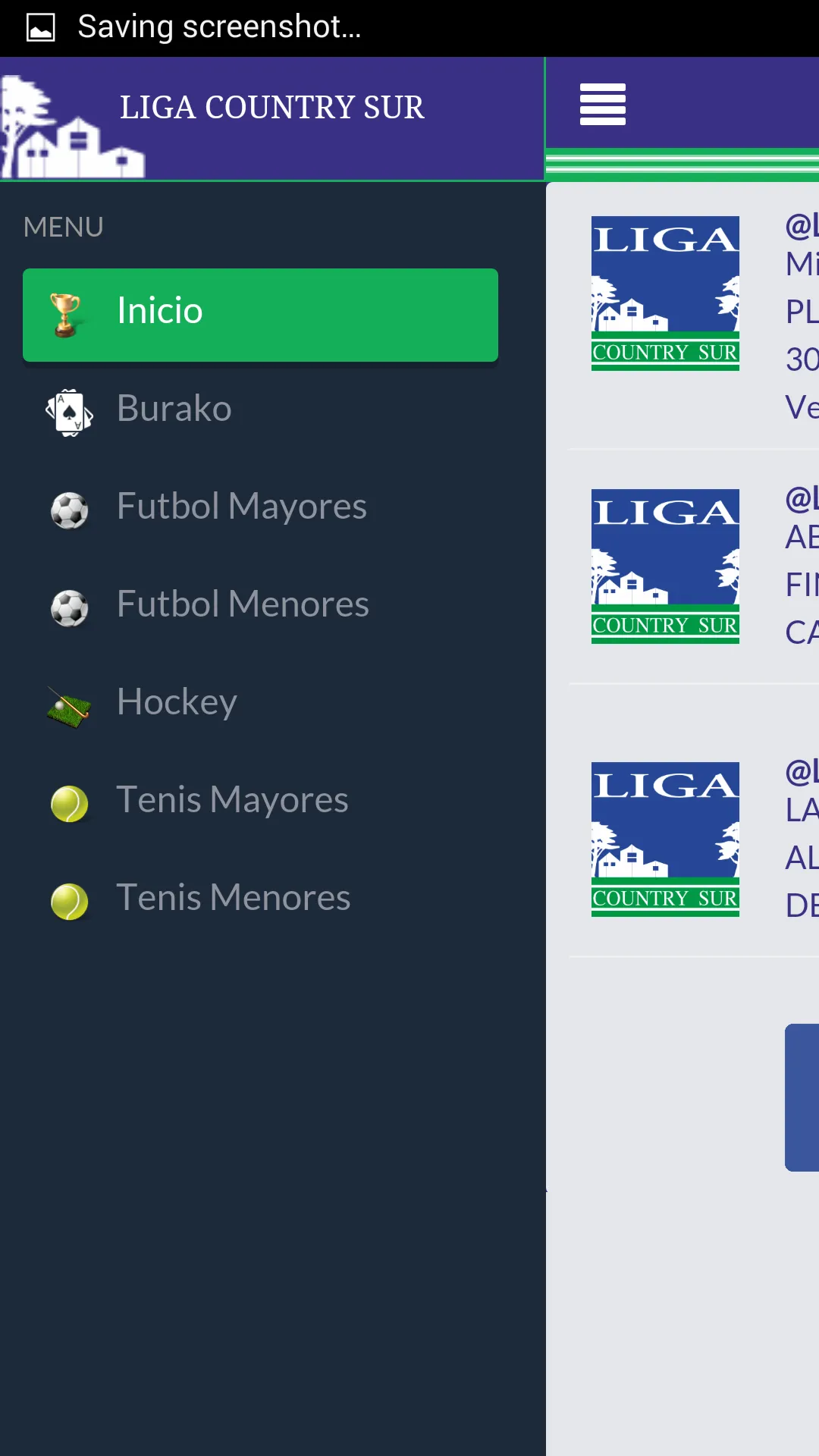 Liga Country Sur | Indus Appstore | Screenshot