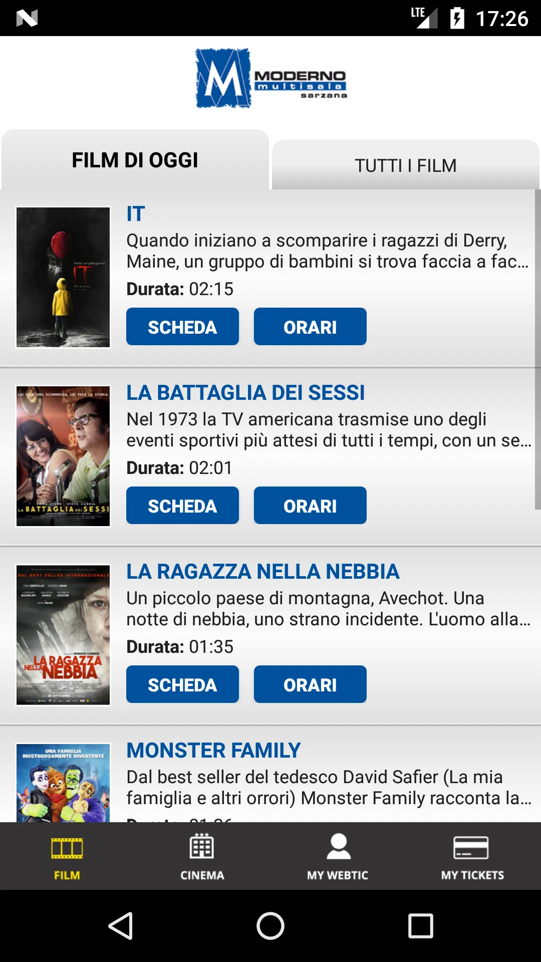 Webtic Moderno Cinema | Indus Appstore | Screenshot