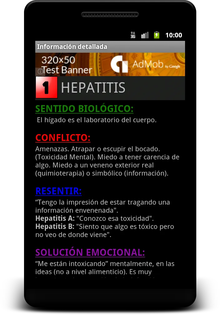 Diccionario Bio-Emocional | Indus Appstore | Screenshot