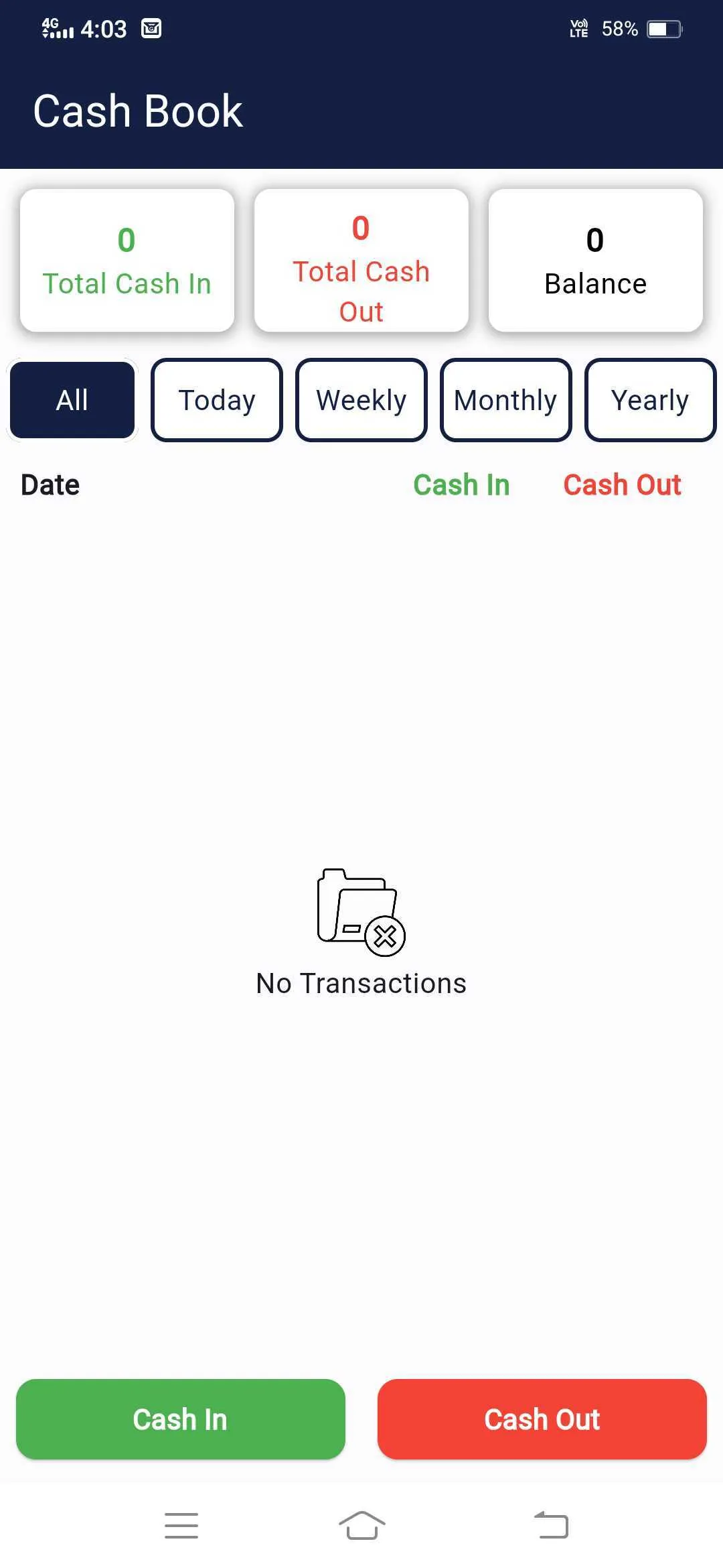 Cashbook App - Cash Manager | Indus Appstore | Screenshot