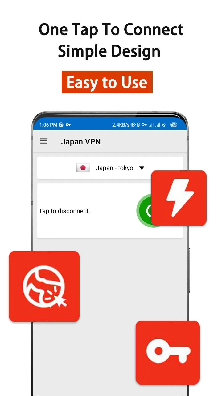 Japan VPN | Indus Appstore | Screenshot