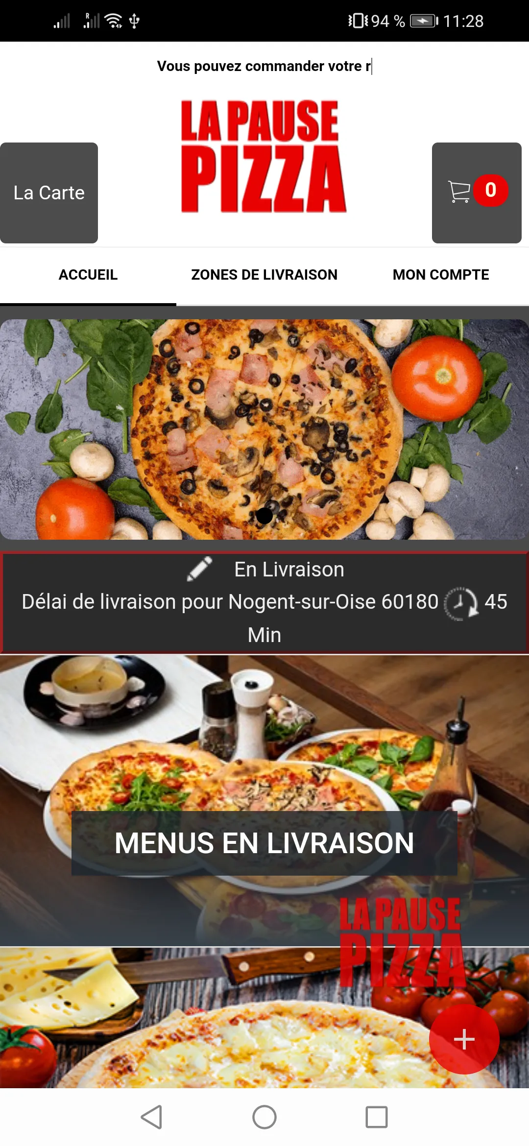 La Pause Pizza | Indus Appstore | Screenshot