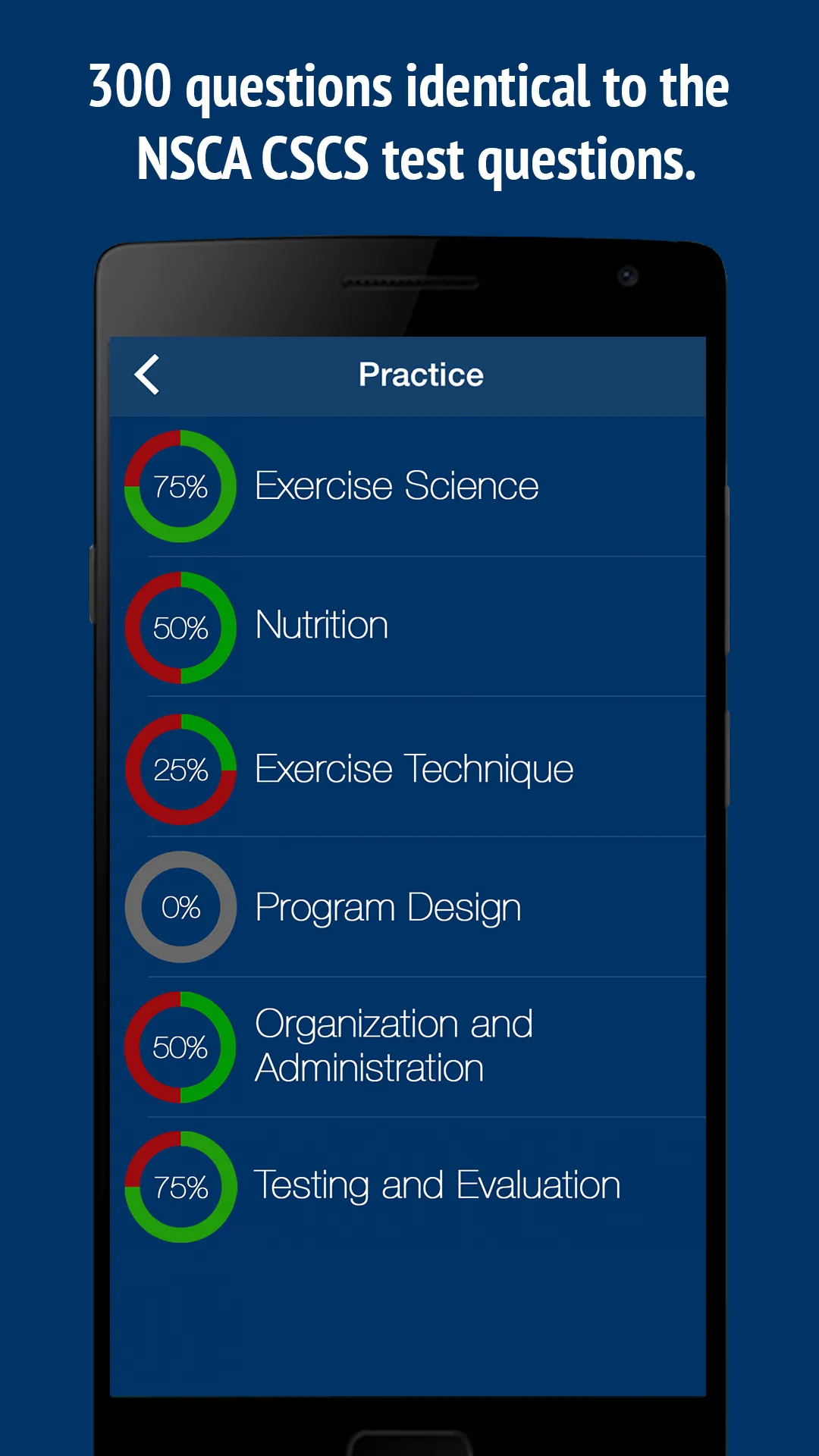 NSCA CSCS Practice Exam Prep 2 | Indus Appstore | Screenshot