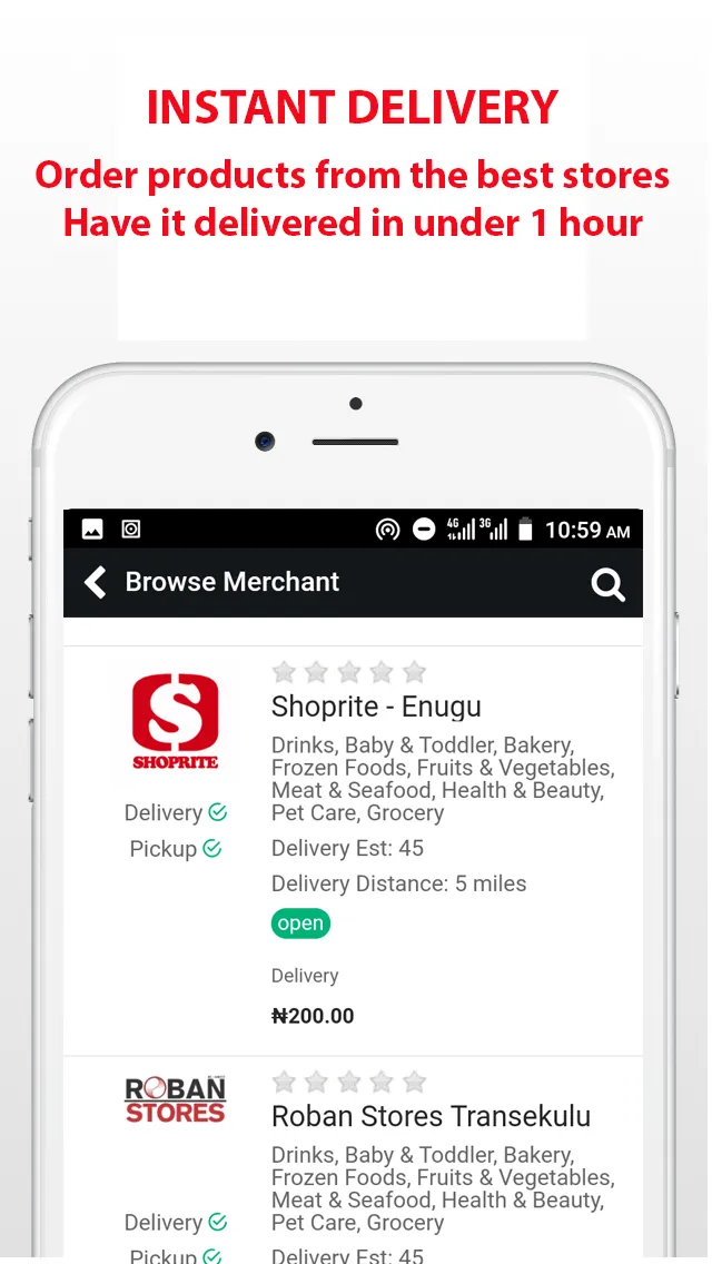 DroppDash - Food,Grocery,Meds | Indus Appstore | Screenshot