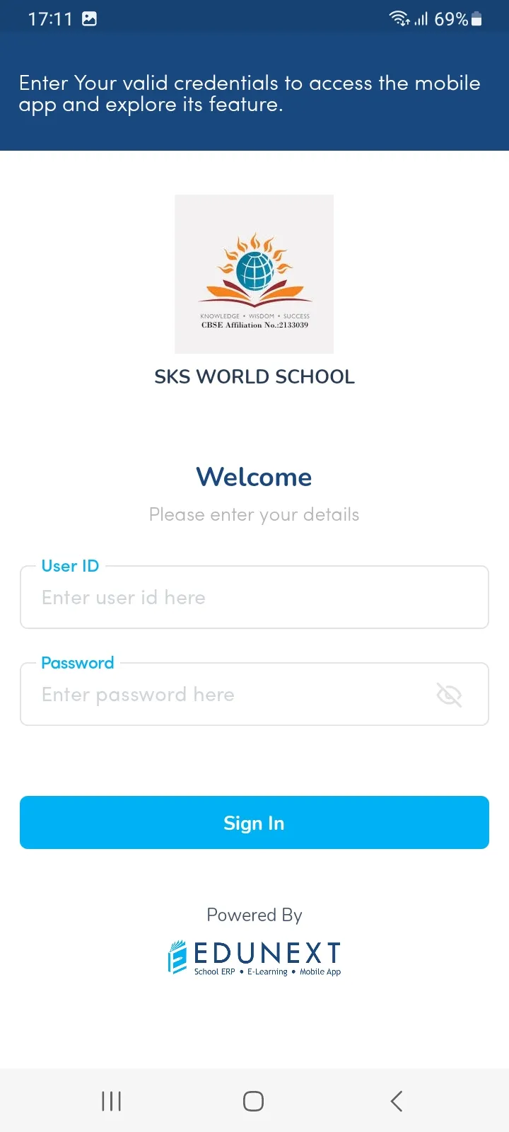 SKS World School Student | Indus Appstore | Screenshot