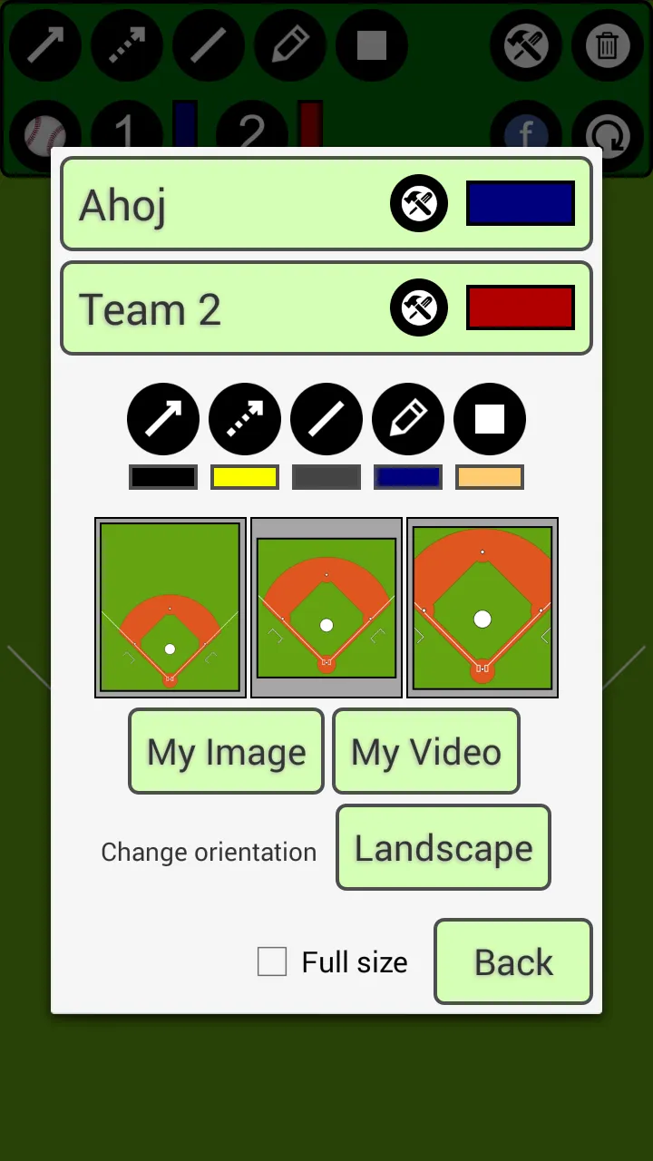 Baseball Tactic Board | Indus Appstore | Screenshot