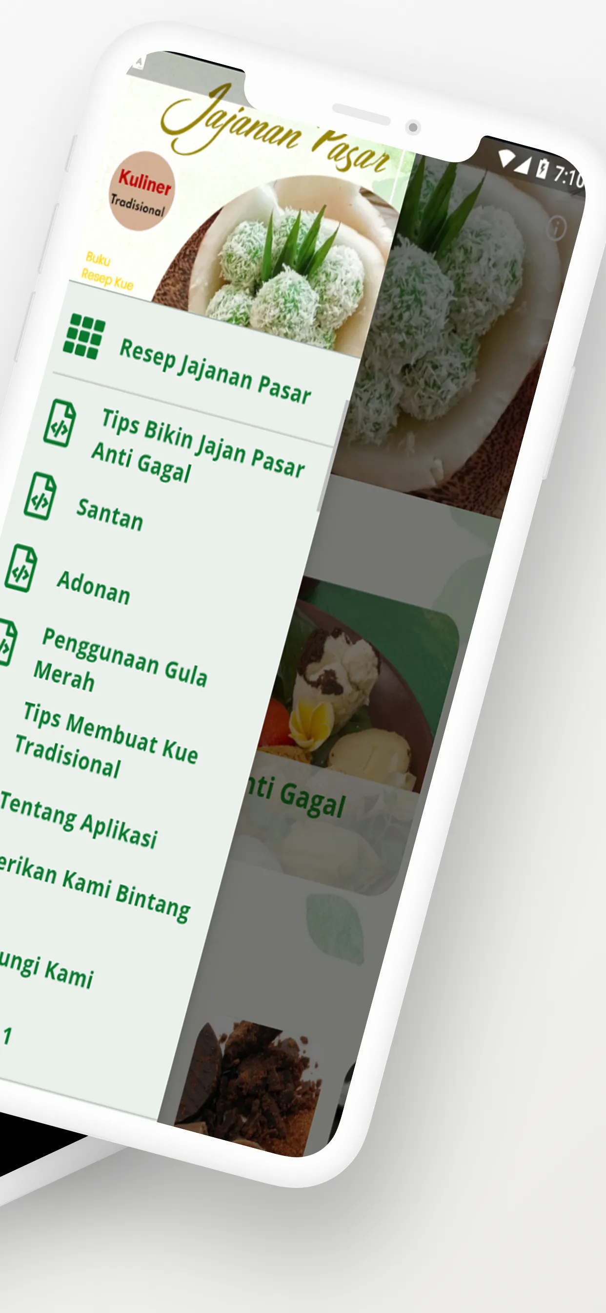 Resep Jajanan Pasar Lengkap | Indus Appstore | Screenshot