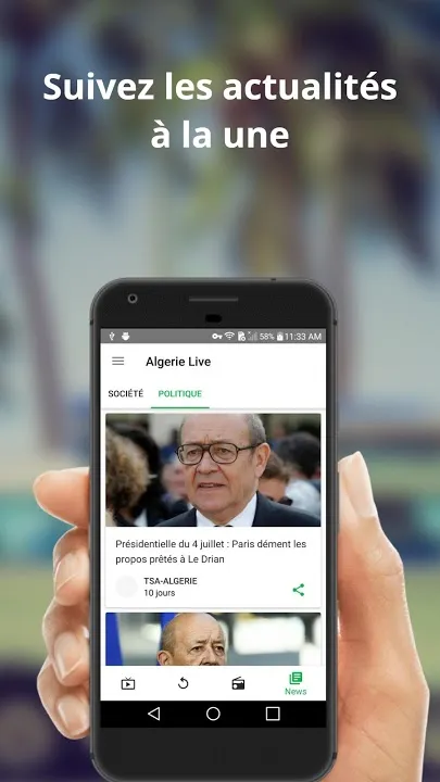 Algerie LIVE TV | Indus Appstore | Screenshot