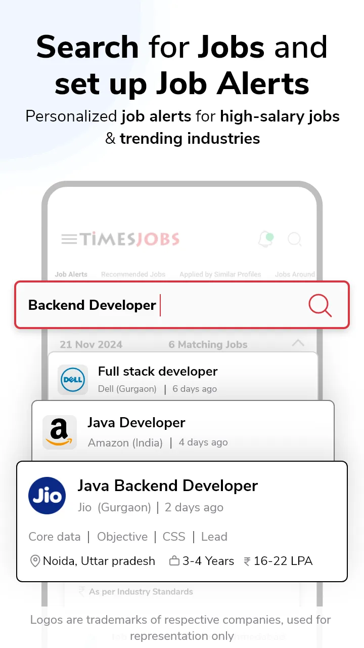 TimesJobs: Alerts & Job Search | Indus Appstore | Screenshot