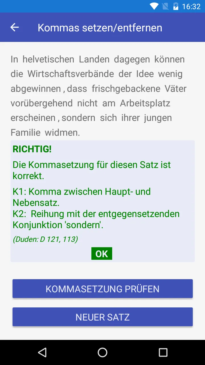Kommaregeln Deutsch | Indus Appstore | Screenshot