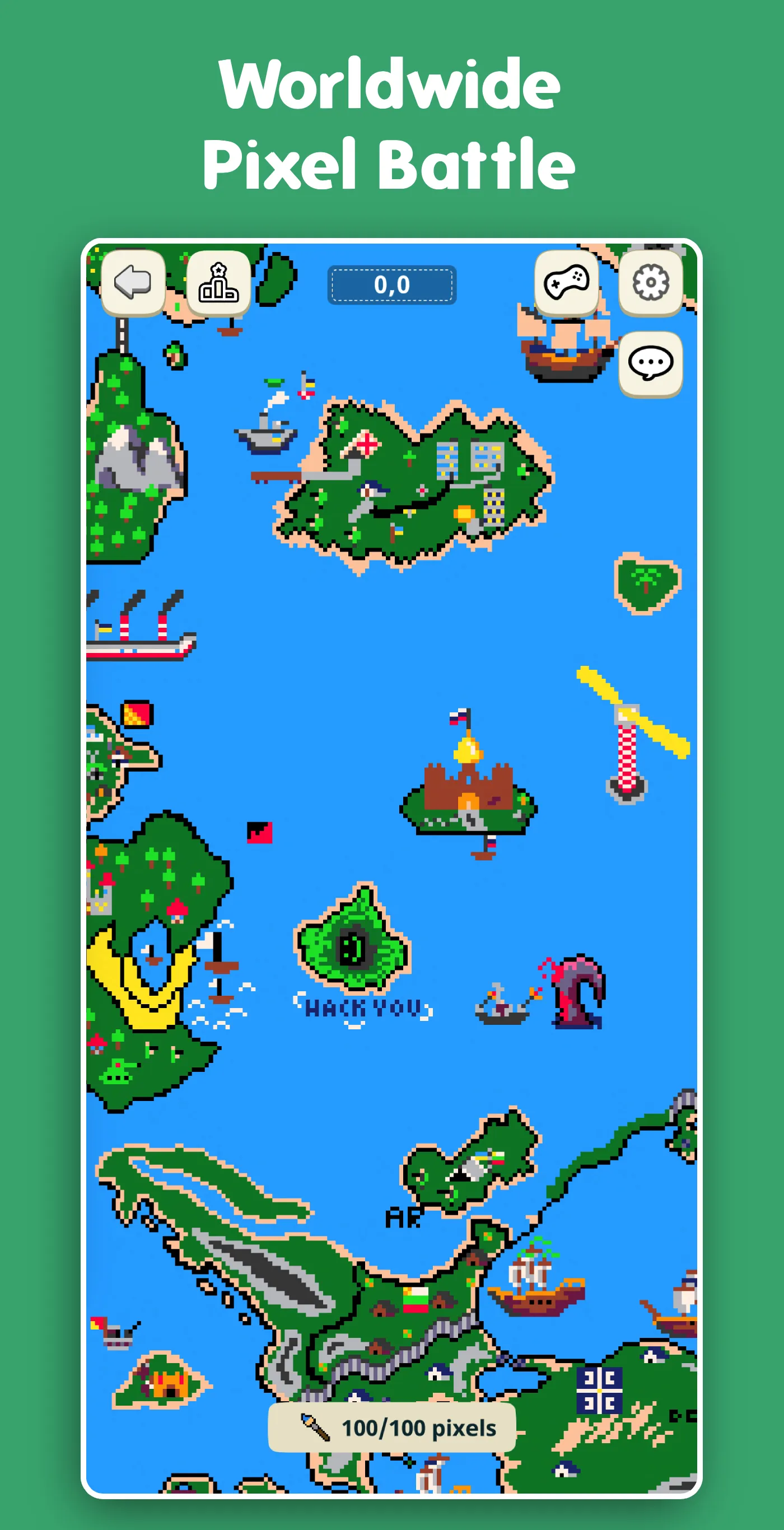 R Place - Pixel Battle Online | Indus Appstore | Screenshot