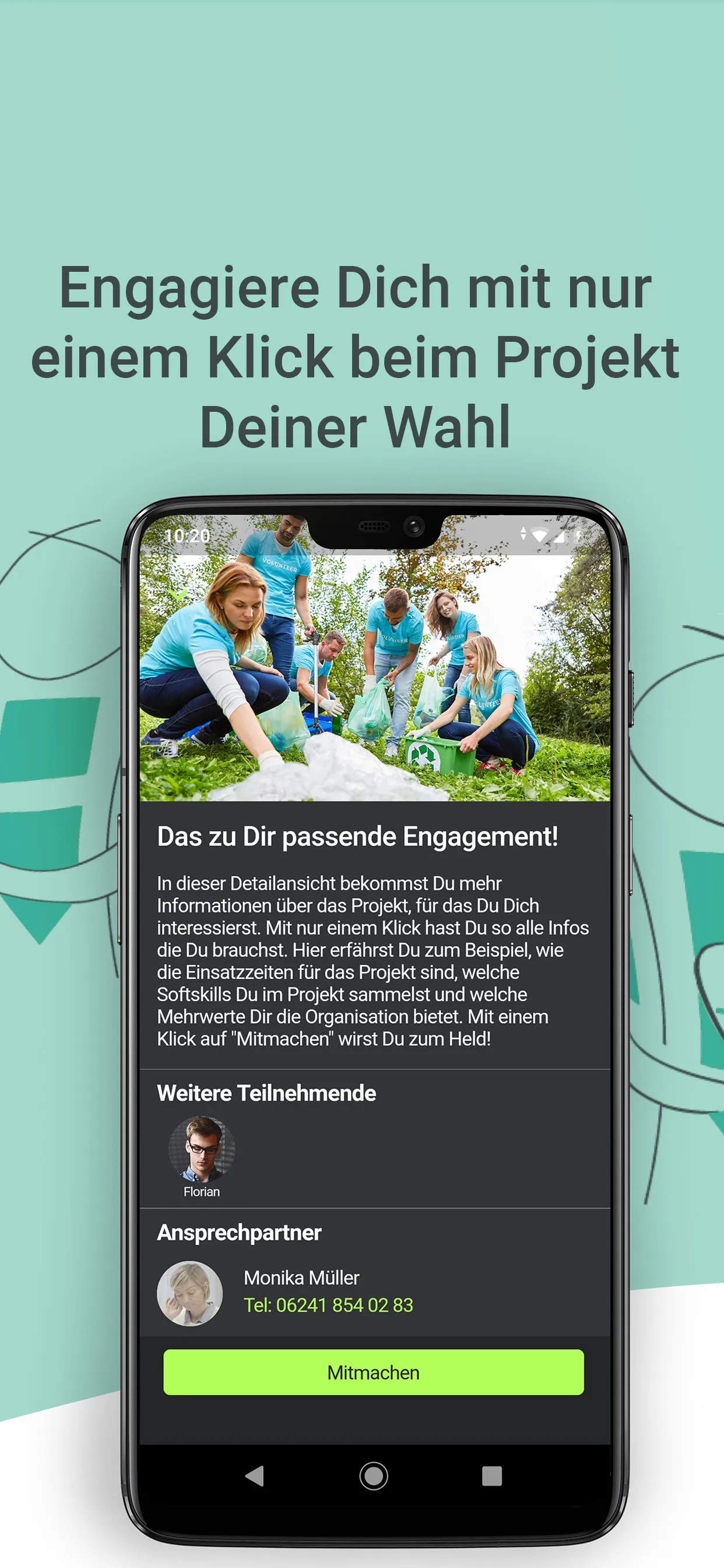 FlexHero – finde dein Ehrenamt | Indus Appstore | Screenshot