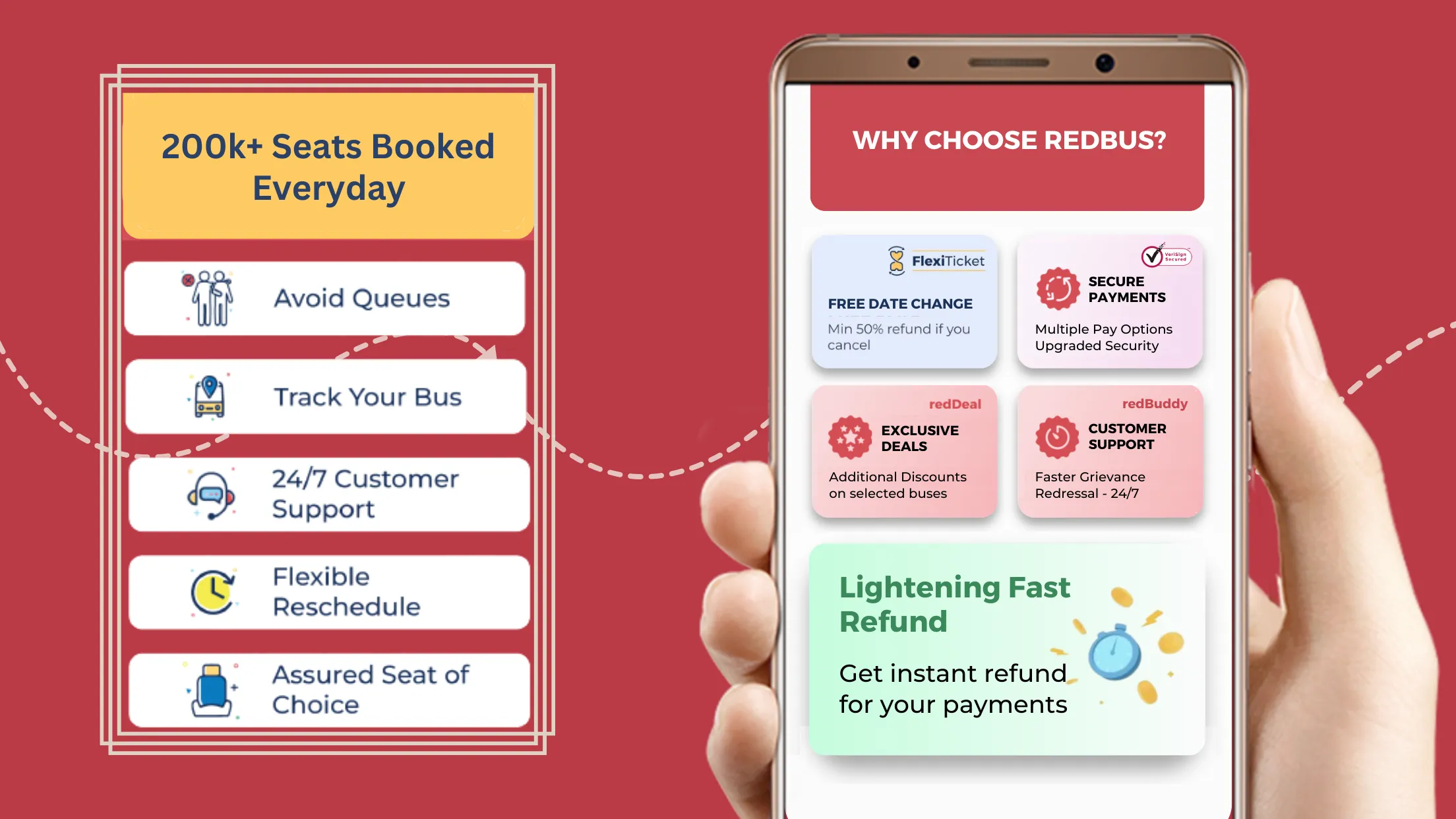 redBus Book Bus, Train Tickets | Indus Appstore | Screenshot