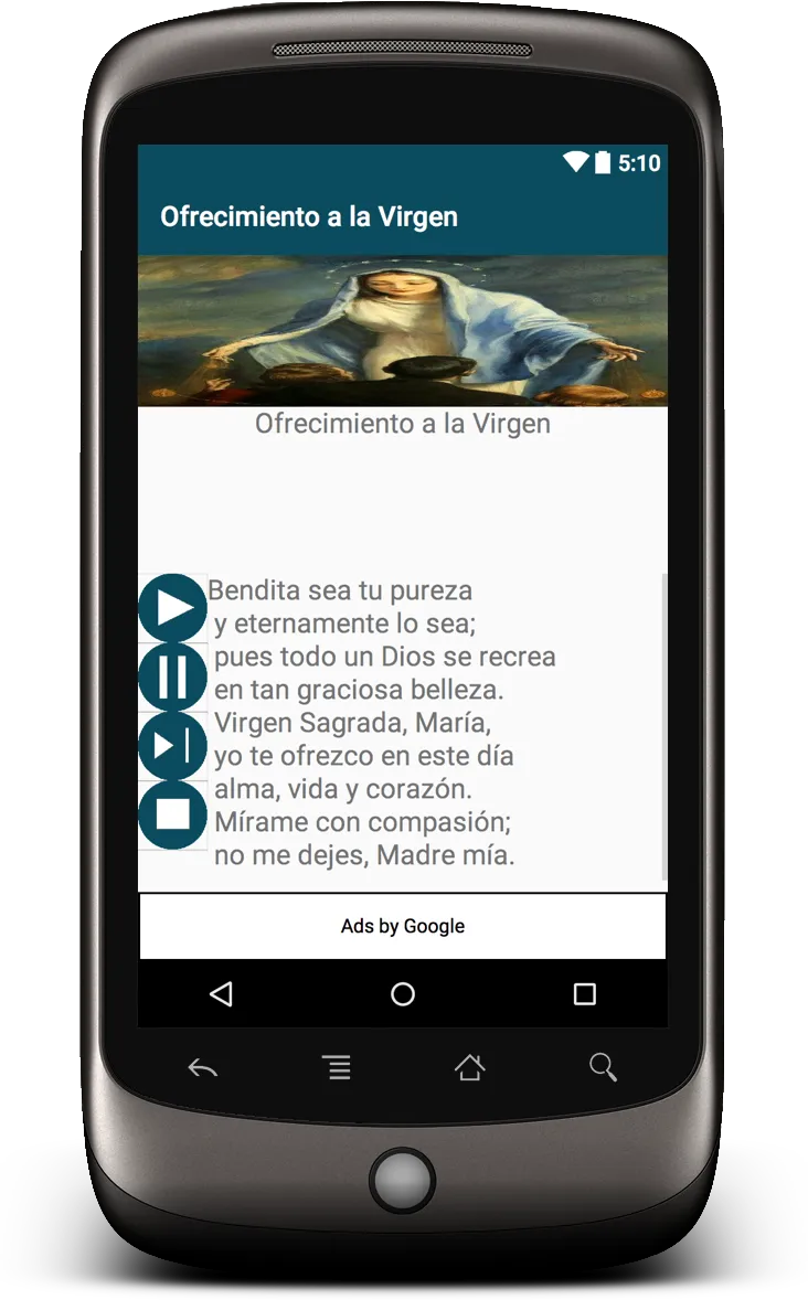 Ofrecimiento a la Virgen | Indus Appstore | Screenshot