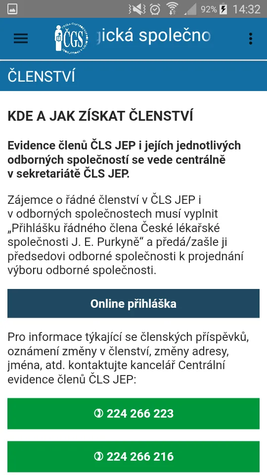 Česká gastroenterologická spol | Indus Appstore | Screenshot