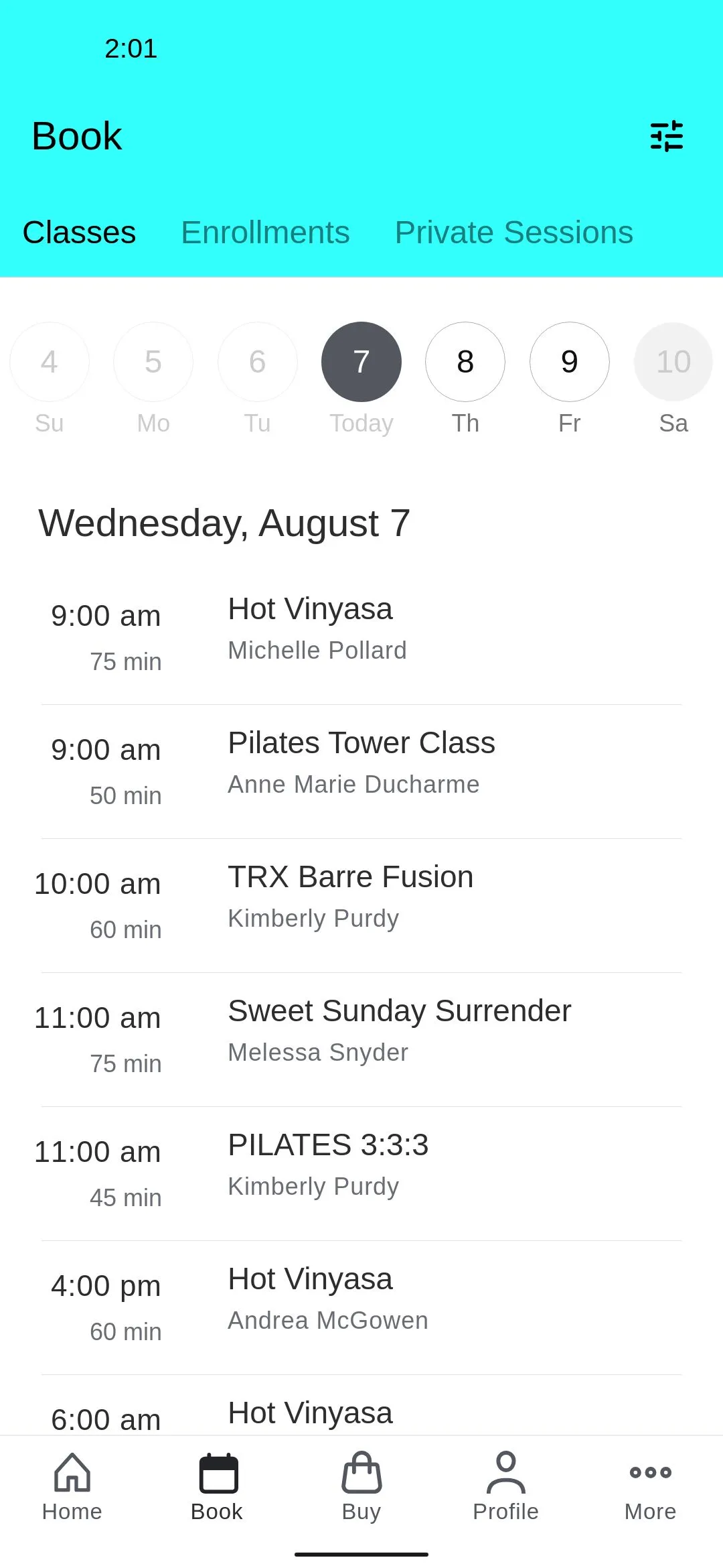 Studio 4 Hot Yoga & Pilates | Indus Appstore | Screenshot