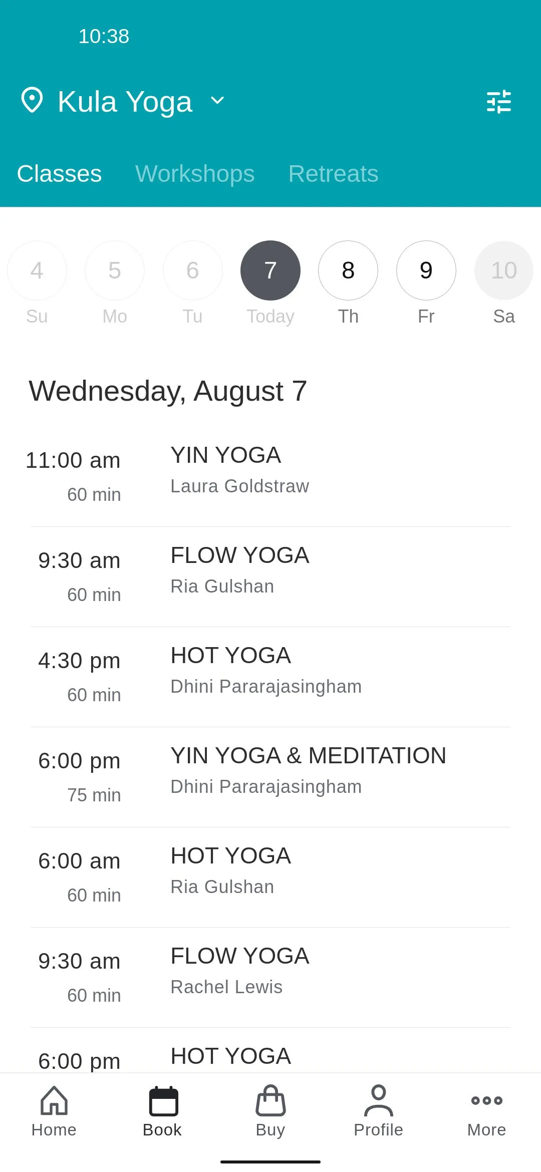 Kula Yoga Australia | Indus Appstore | Screenshot