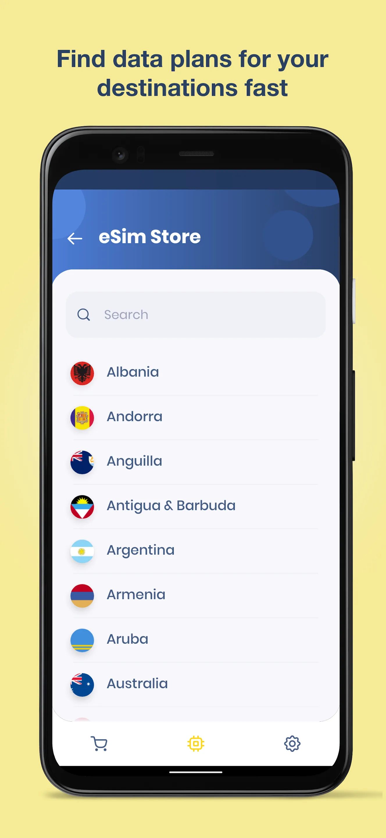 1SIM eSIM | Indus Appstore | Screenshot