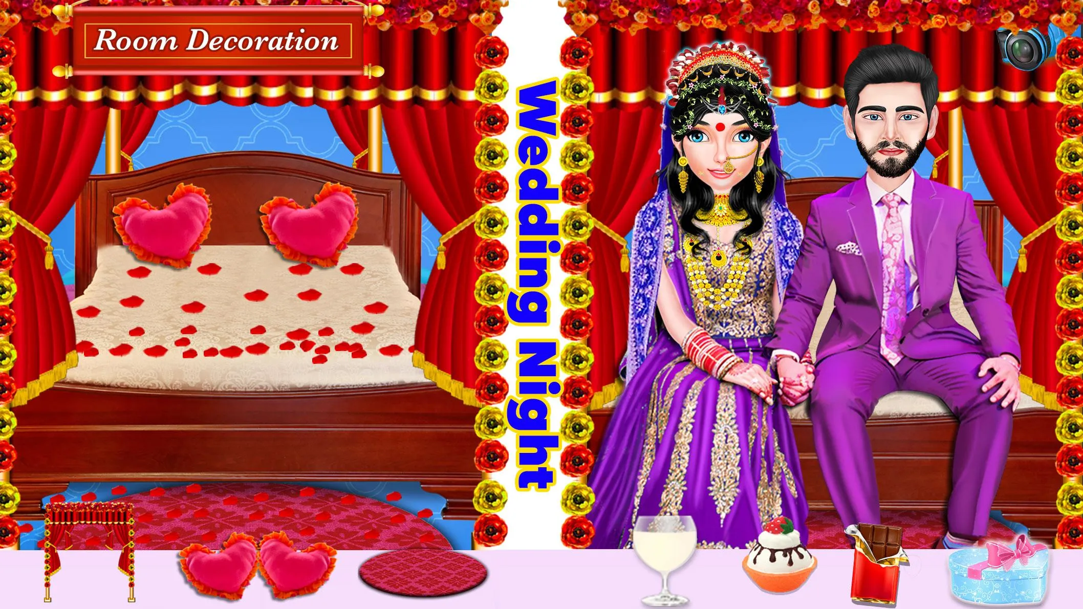 Indian Wedding Honeymoon Game | Indus Appstore | Screenshot