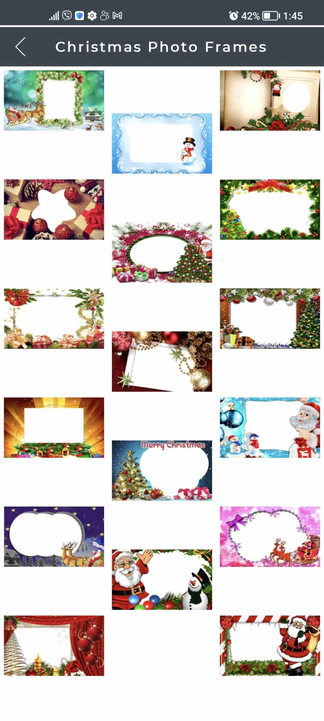 Christmas Photo Frames | Indus Appstore | Screenshot