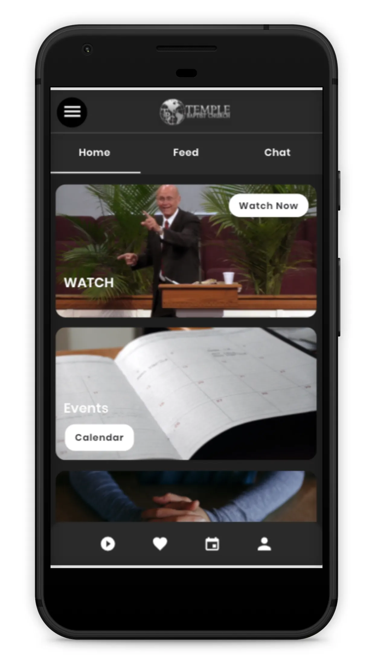 Temple Baptist Church Herndon | Indus Appstore | Screenshot