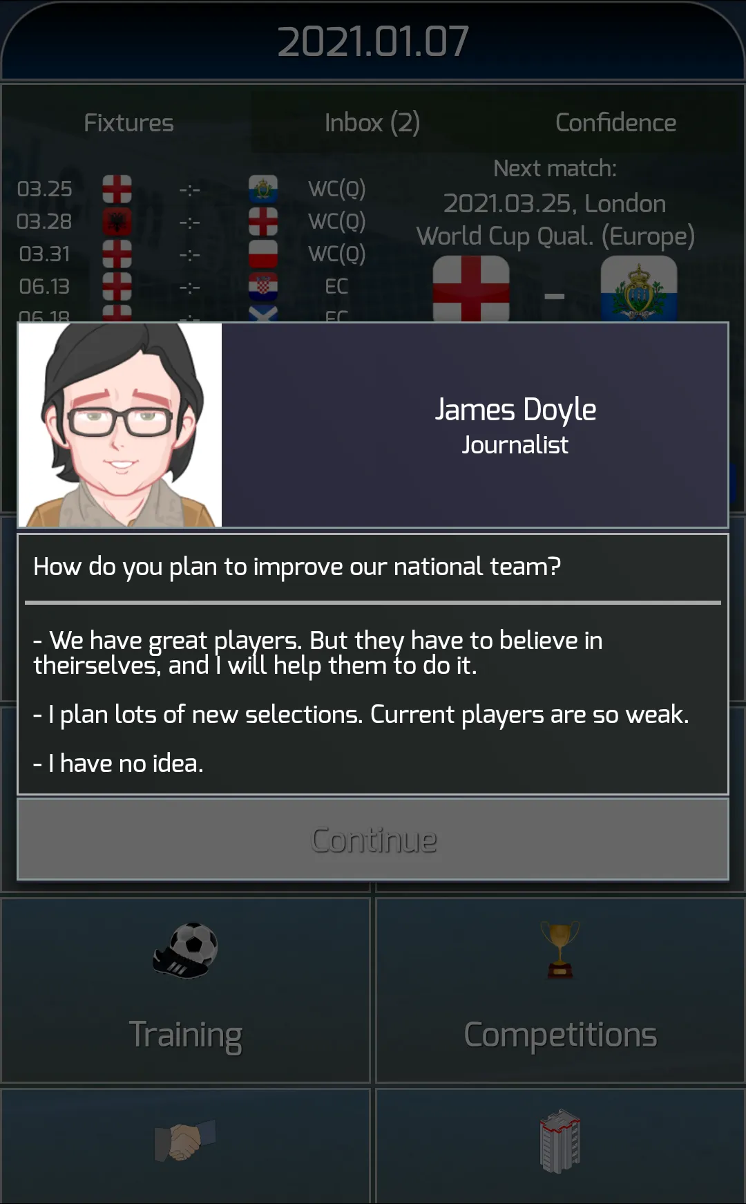 True Football National Manager | Indus Appstore | Screenshot