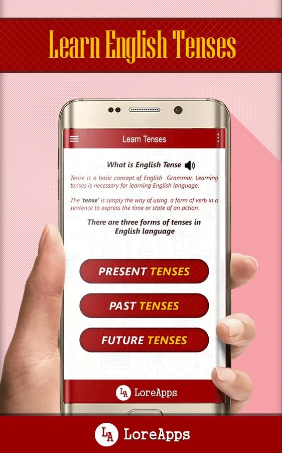 Learn English Tenses & Grammar | Indus Appstore | Screenshot