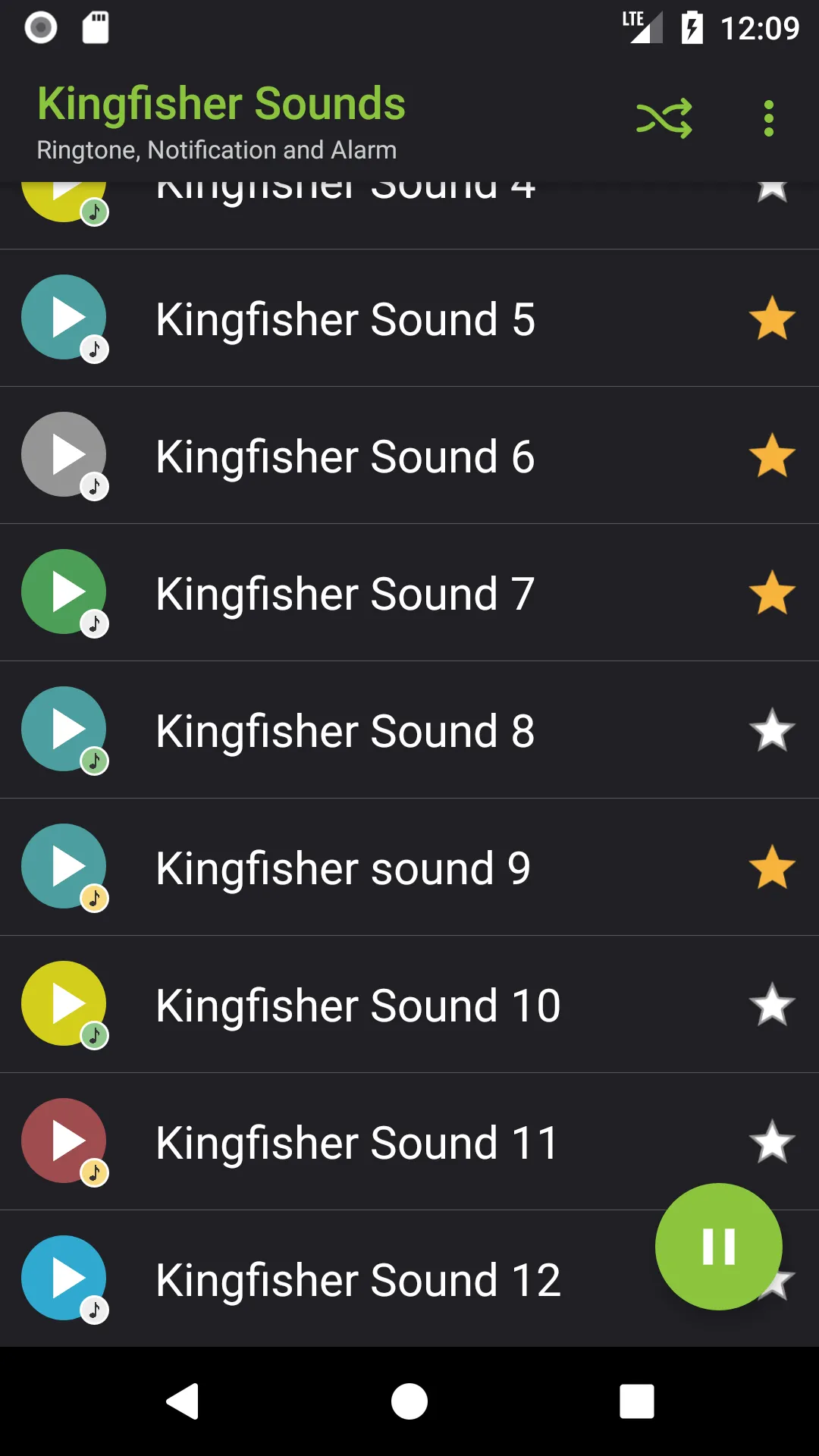 Kingfisher bird sounds | Indus Appstore | Screenshot