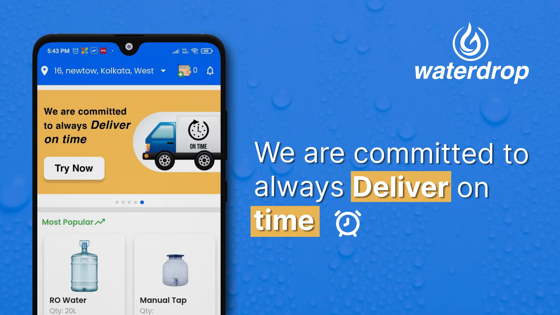 Waterdrop - Water Delivery App | Indus Appstore | Screenshot