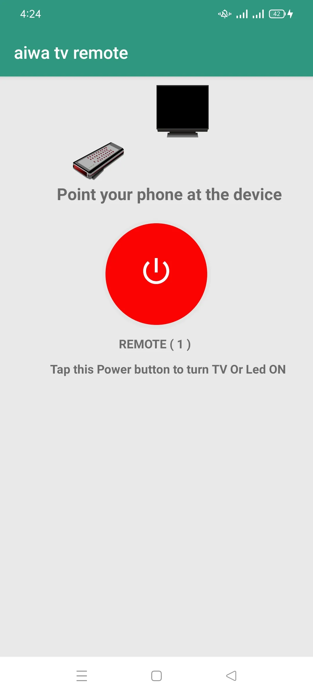 aiwa tv remote | Indus Appstore | Screenshot