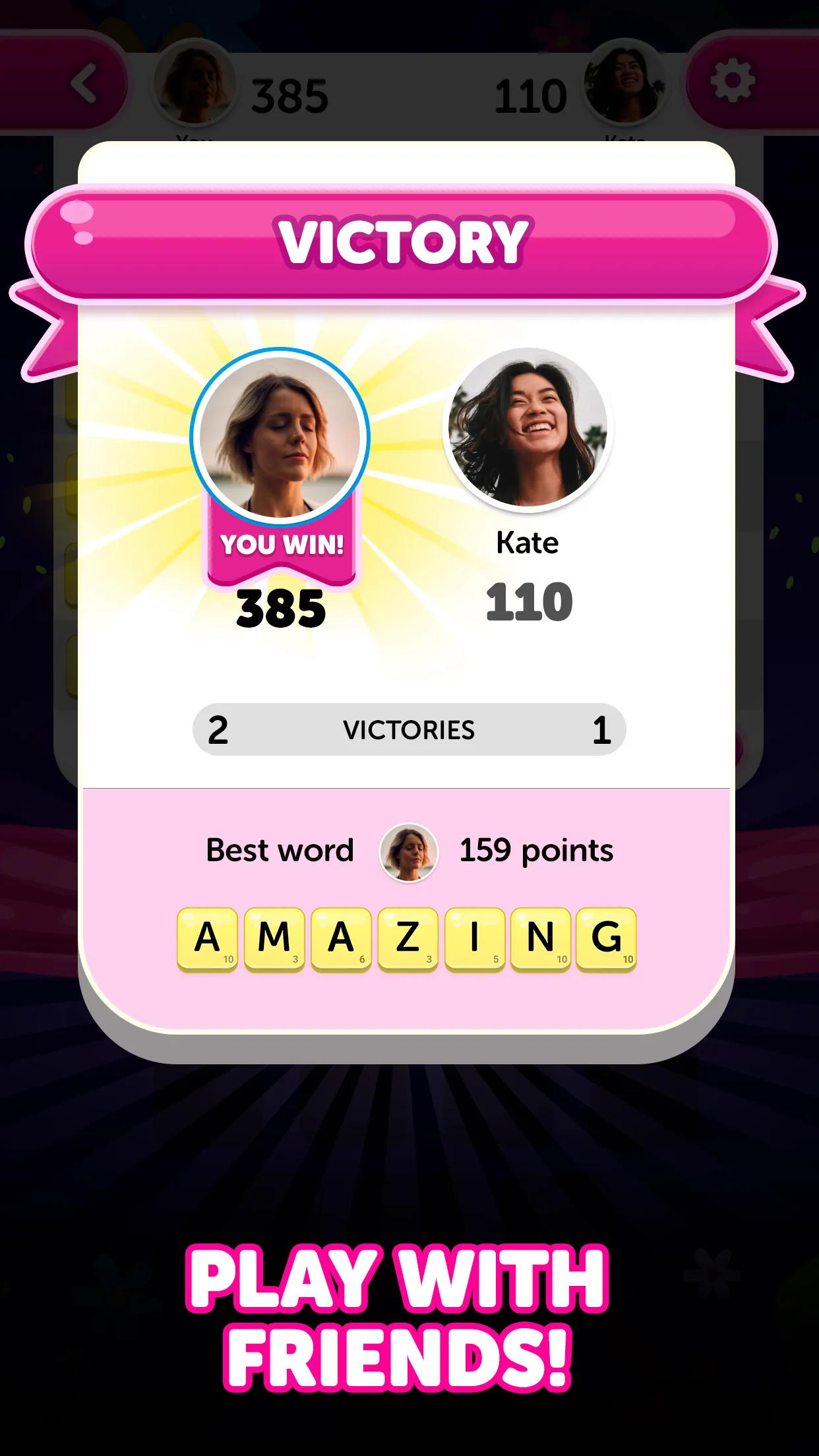 Dice Words - Fun Word Game | Indus Appstore | Screenshot