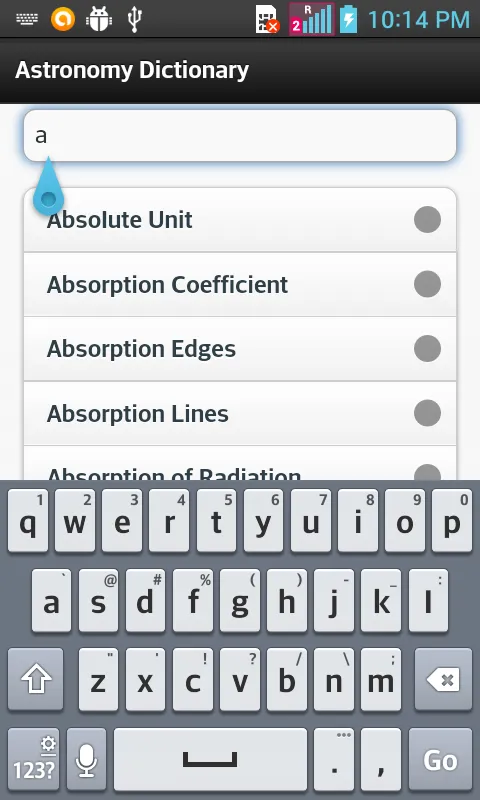 Astronomy Dictionary | Indus Appstore | Screenshot