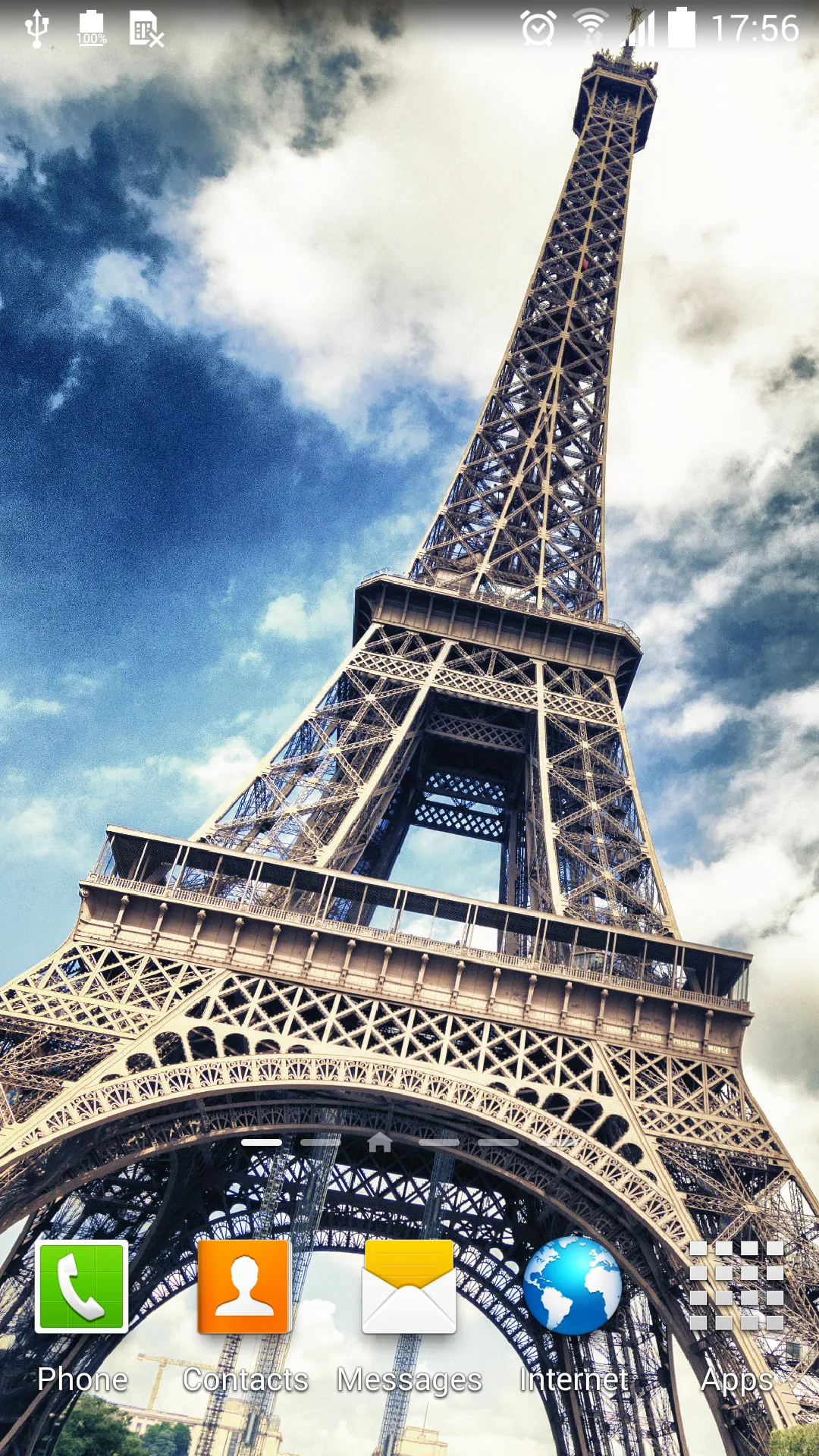 Rainy Paris Live Wallpaper | Indus Appstore | Screenshot