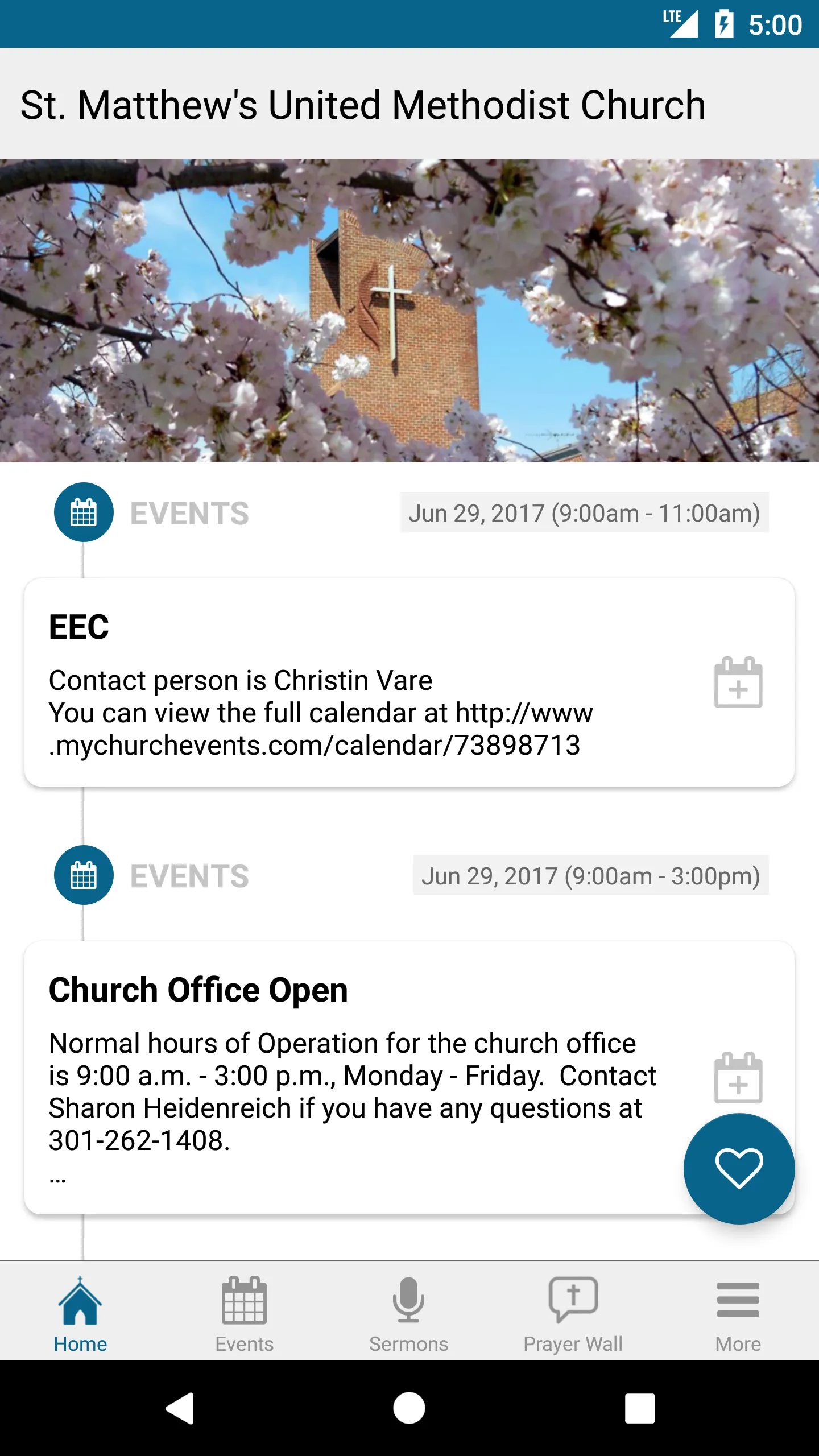 St. Matthew's UMC | Indus Appstore | Screenshot