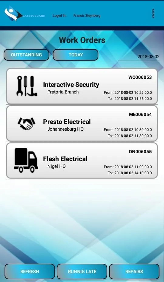 EASYJOBCARD | Indus Appstore | Screenshot