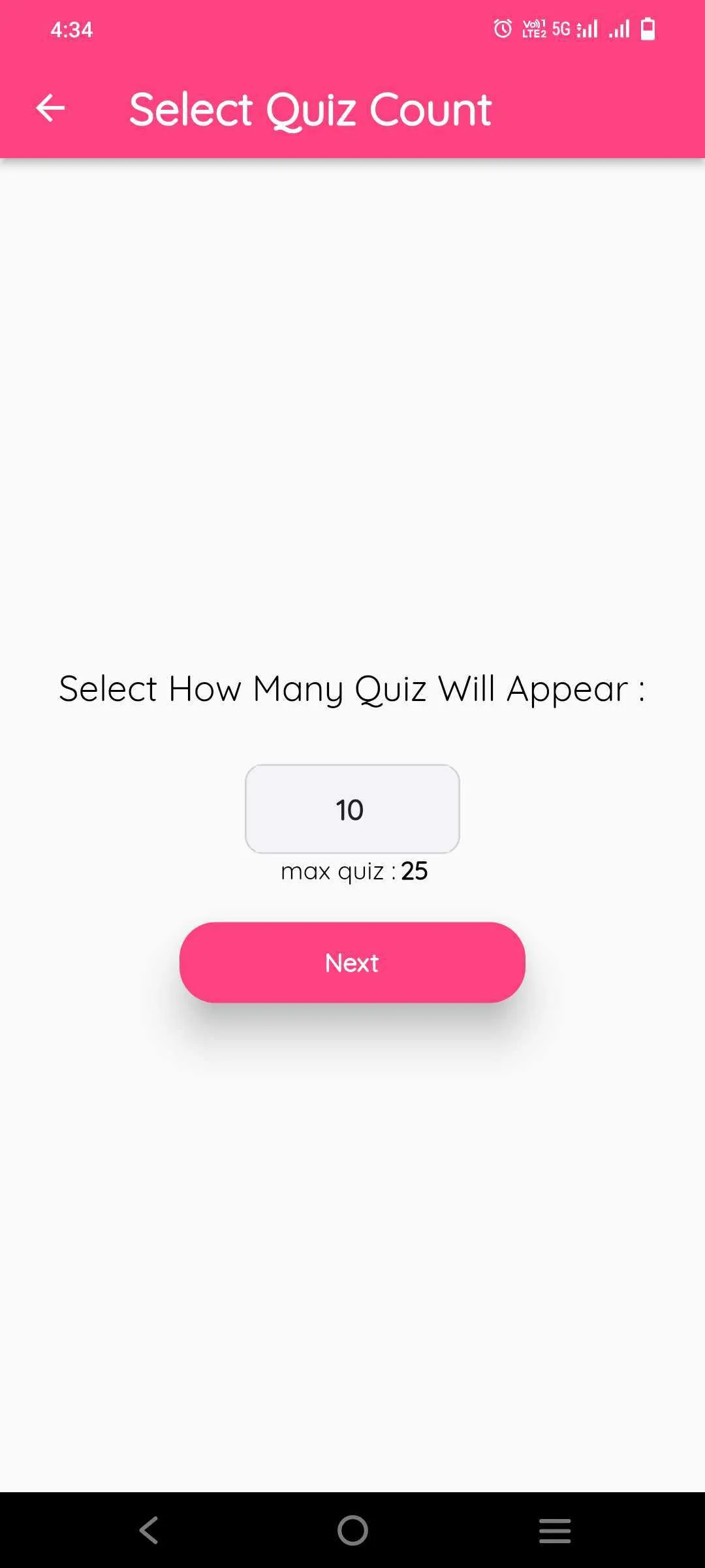 Android Quiz | Indus Appstore | Screenshot