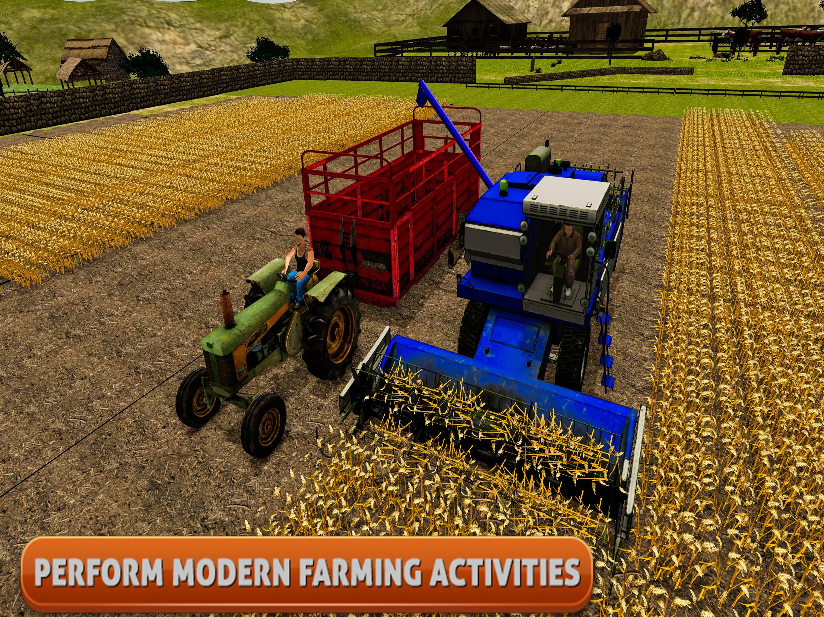 Real Farm Harvester 3D | Indus Appstore | Screenshot